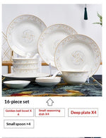 Ceramic Bowls And Saucers Set Bone China Bowls And Plates