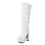 European And American-style Ultra-high-heeled Booties