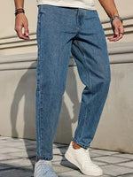 Shanxi Stretchy Slim Straight Pants
