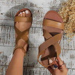Simple And Versatile Womens Flat Sandals
