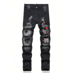 Slim-fit Stretch Straight-leg Pants