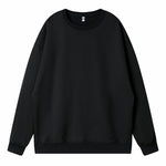 Solid-color Plain Sweatshirt For Men And Women