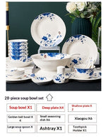 Ceramic Bowls And Saucers Set Bone China Bowls And Plates