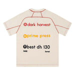 American-style Letter-print Relaxed-fit Casual Top
