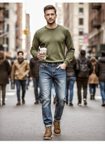 Shanxi Stretchy Slim Straight Pants