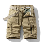 Men's Shorts Made Of Pure Cotton With Multiple Pockets