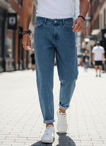 Shanxi Stretchy Slim Straight Pants
