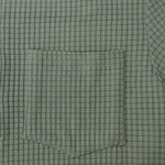 Waffle-Weave Simple Solid-Colored Mens Shirt