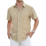 Mens Slim-fit Business Shirt Lightweight