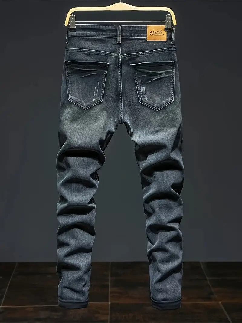Shanxi Stretchy Slim Straight Pants