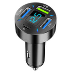 Quick Universal Transfer Plug Multi-function Car Charger USB4 Port