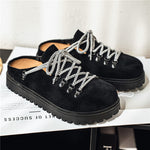 Summer Outdoor Office Lazy Slip-on Closed-toe Slippers