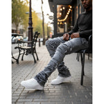 Shanxi Stretchy Slim Straight Pants