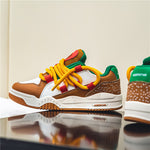 Hamburg Fries Summer Sports Casual Retro High-rise Shoes
