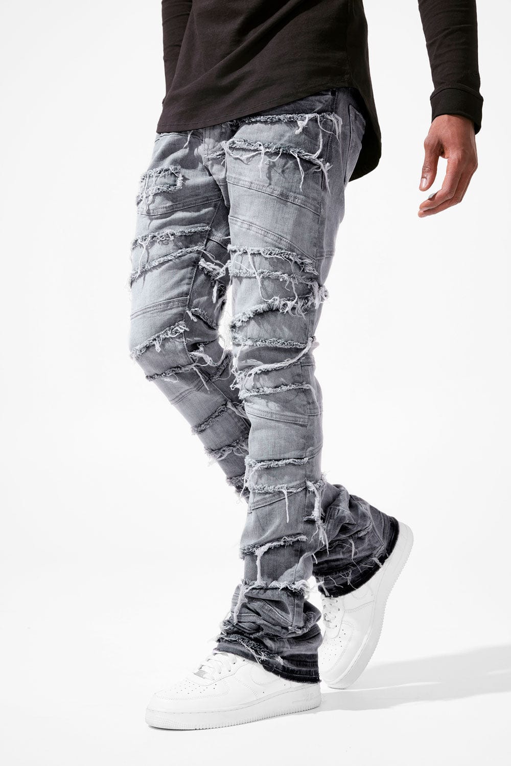 Shanxi Stretchy Slim Straight Pants