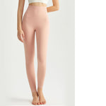 New Bare-Sense Hip-Lifting Yoga Pants For Women, Peach Butt Design With Pockets, High-Stretch Tight Fit, Seamless Quick-Dry Running & Yoga Leggings