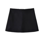 Anti-exposure Short Skirt With A High Waist