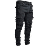 Shanxi Stretchy Slim Straight Pants