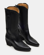 Plus-size Fashionable Embroidered Block-heel Thigh-high Womens Boots