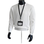 Knitted Sweater Men's Retro Loose Long-Sleeve Top