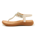 Retro Ethnic Feng Shui Inpired Resort Roman Sandals
