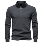 AutumnWinter New Arrival Stand Collar Half-Zip Thermal Base-Layer Sweater For Men