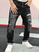 Shanxi Stretchy Slim Straight Pants