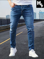 Shanxi Stretchy Slim Straight Pants