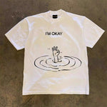 American-style Vintage Short-sleeve T-shirt New Summer Loose-fit Design