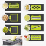 16 In 1 Vegetable Chopper, Salad Fruit Vegetable Food Chopper Slicer Peeler thumbnail 9