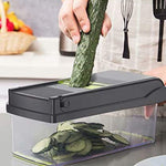 16 In 1 Vegetable Chopper, Salad Fruit Vegetable Food Chopper Slicer Peeler thumbnail 8