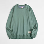 Mens Solid-color Casual Long-sleeve Hoodie