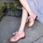 Womens Bow-tie Covered-heel Sandals