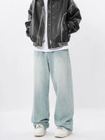 American Retro Denim Trousers For Men