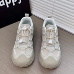 Men's Korean Style Chunky Sneakers, New Summer Trendy Versatile Platform Casual Sports Shoes, Comfort & Wear Resistance