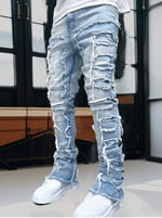 Shanxi Stretchy Slim Straight Pants