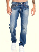 Unlined Loose Straight Pants