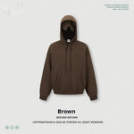 Streetwear Heart-Shaped Hug-Eyemask Hoodie
