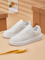 Solid-color Casual Stylish Versatile Sneakers